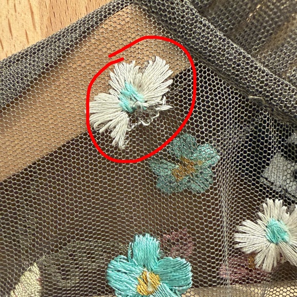 Sundance Floral Embroidered Maxi Dress - Gray Multicolor - Picture 12 of 12